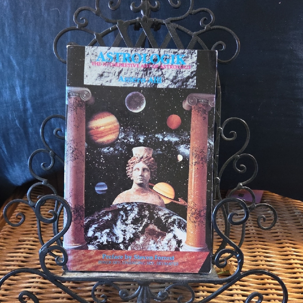 Astrology Book with Cosmic Cover